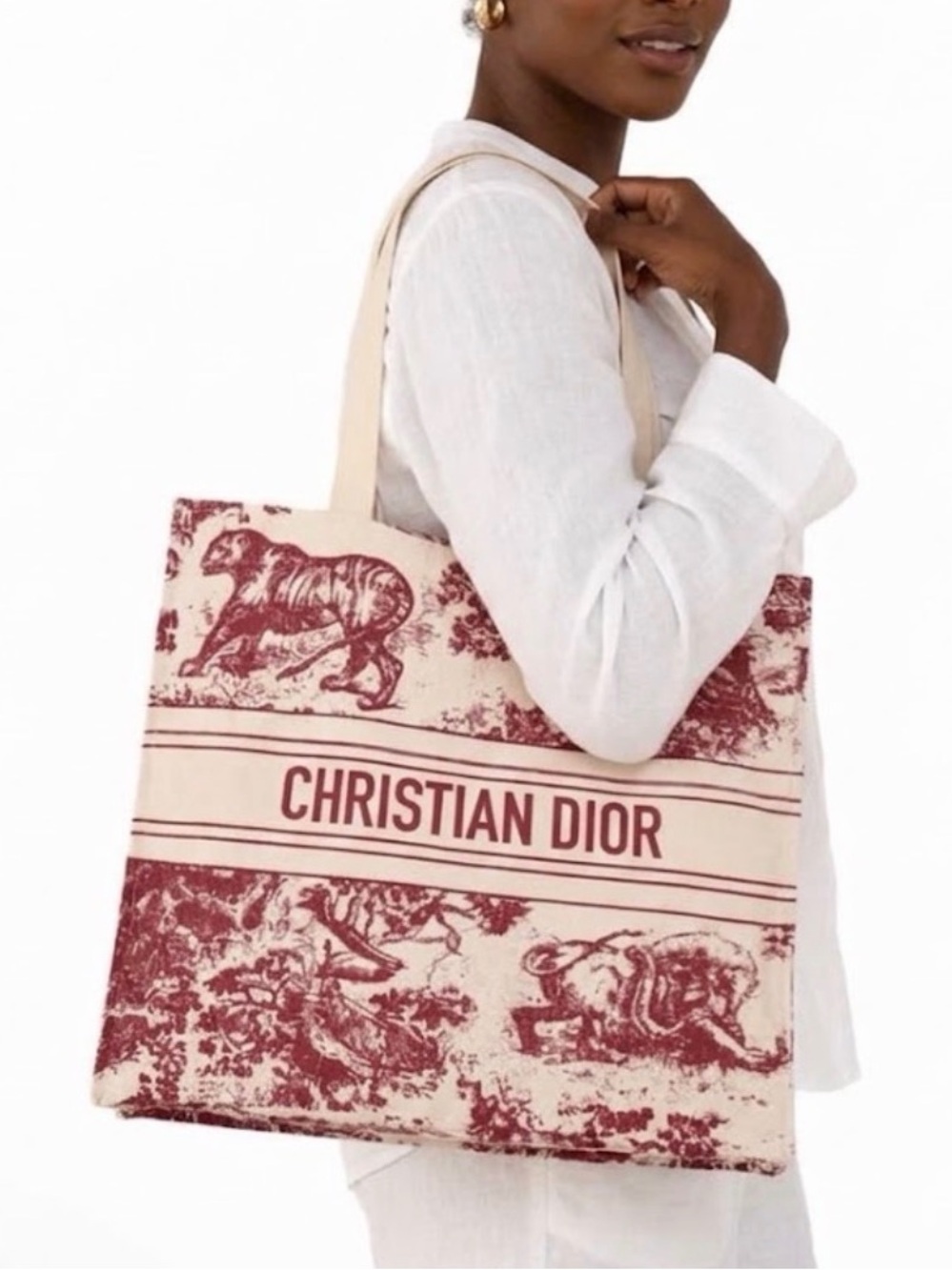Dior Beauty Canvas Tote
